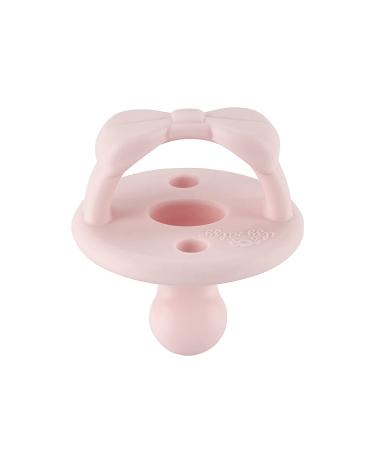 Itzy Ritzy Sweetie Soother Silicone Pacifiers - Set of 2 for Ages 0-6 Months (Ballet Slipper & Primrose) - Buy Online on SooperMarket.com
