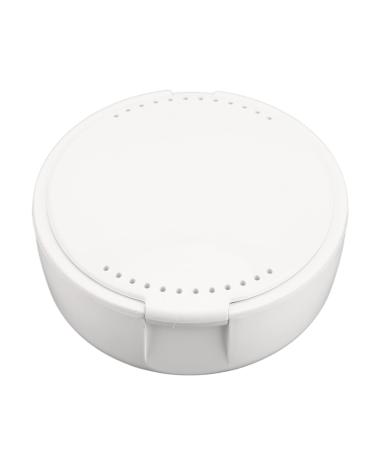 Press container Long-lived prosthesis storage box PP Safe orthodontic storage container of odorless easier portable prosthesis cups for prostheses for older ones (02)