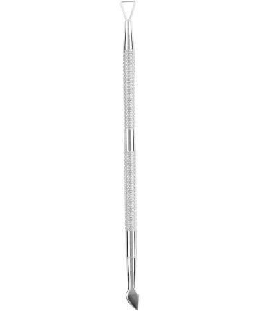 LANTRO JS Cuticle Pusher and Cutter Set 5.4" Stainless Steel Double Head Gel Nail Polish Peeler Scraper Nail Polish Gel Scraper Peeler Fingernails Toenails - Buy Online on SooperMarket.com