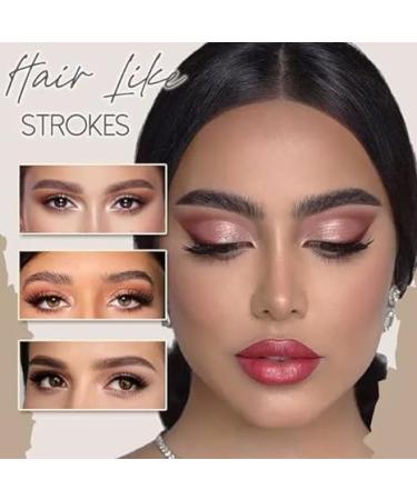 Waterproof Natural Eyebrow Pencil Precision Eyebrow Pencil Natural Fine Stroke Microblade Eyebrow Pencil Create Natural Eyebrows Easily Beautiful and Long-Lasting Waterproof Eyebrow Pencil Grey Brown - Buy Online on SooperMarket.com