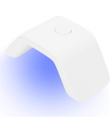 Nail Dryer Lamp Mini 2W LED UV Single Finger Drying Lamp with 45s/60s Timer Setting No Damage Hands Nail Gel Curing Lamp USB Charge (Yinhingbe51gsrvqm-11) - Buy Online on SooperMarket.com