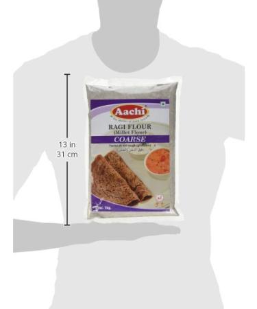 Aachi Ragi Flour (Millet Flour) 2 lb - Coarse Ground for Nutritious Baking - Buy Online on SooperMarket.com