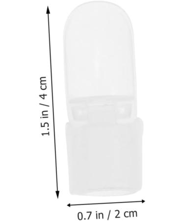 FRCOLOR 20pcs Nail Case Finger Nail Soakers Nail Paint Protector Polish Remover Wraps Nail Polish Soak off Nail Varnish Tip Nail Polish Protector Gelt Spar Varnish Plastic Manicure Barrier - Buy Online on SooperMarket.com