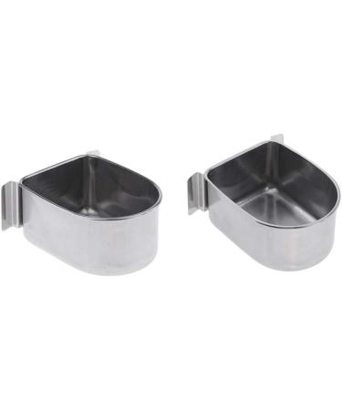 LOVIVER Set of 2 Birds Drinking Bowls - Hanging Cups & Feeder Bowls for Poultry & Wild Birds - Ideal for Outdoor Use - Buy Online on SooperMarket.com