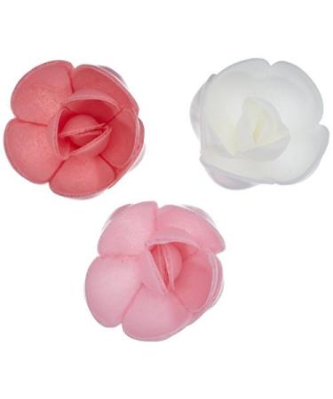 Buy Cake Company Sugar Flower Bouquet - 1 Pink Rose & Medium 40mm Assorted Roses - Ideal for Cake Decorating | International Shipping - Buy Online on SooperMarket.com