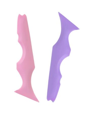 4 Pcs Silicone Beauty Ruler & Eyeliner Aid - Perfect Mascara & Eyebrow Applicator for Flawless Makeup | International Shipping - Buy Online on SooperMarket.com