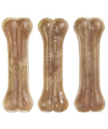 Rawhide Pressed Knuckle Bone - 8.5" (PACK 10) (TP)(KB8)