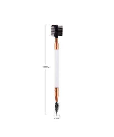 Double Head Eyebrow Comb & Lash Brush - Multifunction Makeup Tool for Perfect Eyebrows & Lashes - International Shipping Available - Buy Online on SooperMarket.com