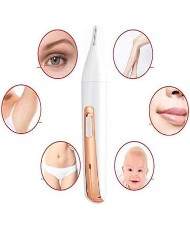 Buy Multifunctional USB Rechargeable Eyebrow Trimmer - Portable Electric Hair Removal for Travel & Work - Buy Online on SooperMarket.com