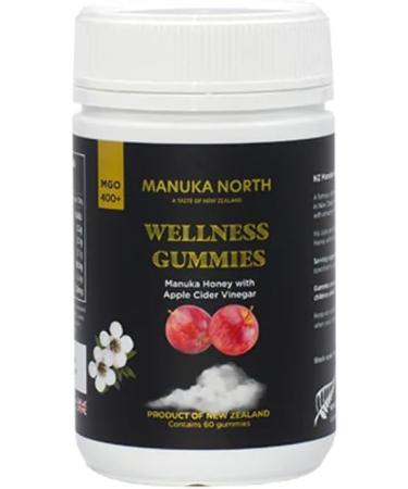 Manuka North Manuka Honey Wellness Gummies - Apple Cider Vinegar - 60 Gummies - Buy Online on SooperMarket.com