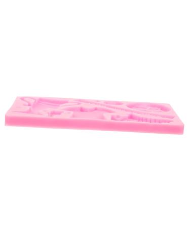 Toddmomy Sports Ball Jelly Trophy Mold Silicone Adorable Cookie Mold Silica Gel Pink Paper Cup Sport Balls aldult Soccer Shoes epoxy Resin Cookie Making molds Trophy Tool