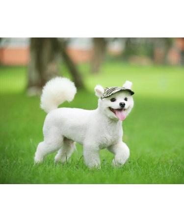 Bbeart Camouflage Pet Hat - Sports Cap with Ear Holes & Chin Straps for Medium & Large Dogs (XL) - Stylish Leisure Visier & Sun Protection - Buy Online on SooperMarket.com