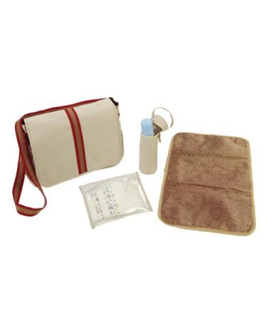 Roba Beige Changing Bag - Diaper Bag with Changing Table & Bottle Protector | Best for International Shipping - Buy Online on SooperMarket.com