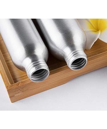 Xumin 3-Pack 30ml Fine Spray Bottles - Silver Aluminum Toner & Makeup Atomizers with Nozzle & Lid | High-Quality Travel & Cosmetics Holder - Buy Online on SooperMarket.com