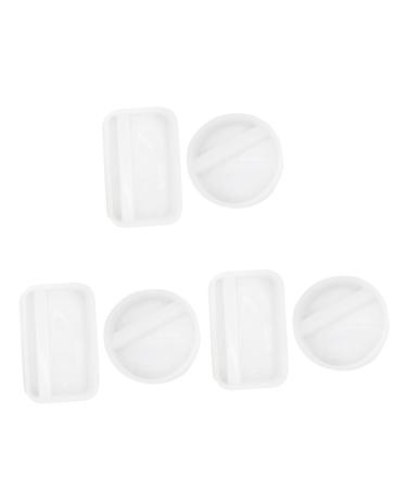 Operitacx 6 Pcs Epoxy Mold Resin Epoxy Cell Phone Stand Diy Craft Home Simple Mold Crystal Epoxy Bracket Whitex3pcs 10.8X6.8X2.5CMx3pcs