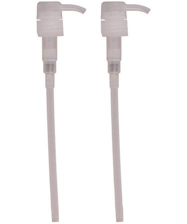 Gunky Monkey Universal Pump Dispenser Pack of 2 Fit Most popular Shampoo Conditioner size 1 Litre 1000ml 750ml 500ml 1L Clear