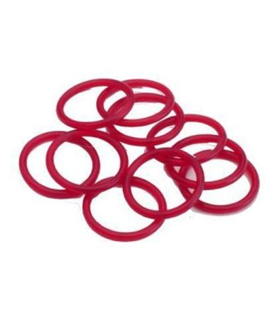 Ninja Co2 / HPA Urethane Tank Orings - 10 Pack - Red