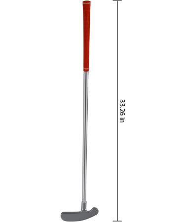 Jitnetiy Two Way Golf Putter 33 inch for Adult Teenagers - Removable Alloy Rod for Right or Left Handed Golfers - Red - Buy Online on SooperMarket.com