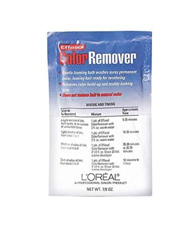L'Oreal Paris Effasol Color Remover oz22.11g Quantity Application by, 0.86 Ounce