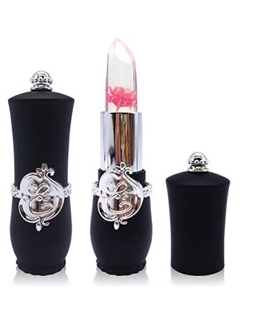 LZPCarra Colour Flower Lipstick Light Lips Beauty Jelly Isthmus Temperature Change Butter Slime (A One Size)