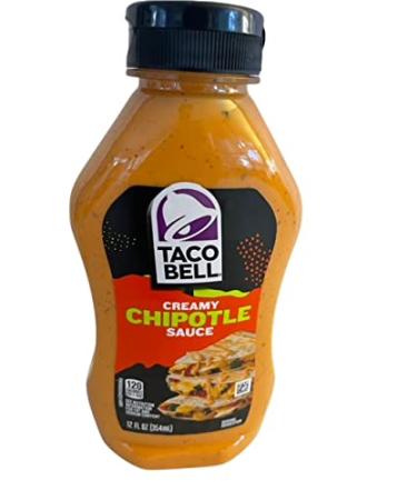 Taco Bell Creamy Avocado Ranch & Chipotle Sauce Combo Pack - 12 Fl Oz Each - Buy Online on SooperMarket.com
