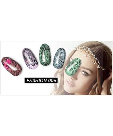 Flower Hair Braid Twist Nail Stamper Tool | Multi-Pattern Stamping Plate FA004 - Buy Online on SooperMarket.com