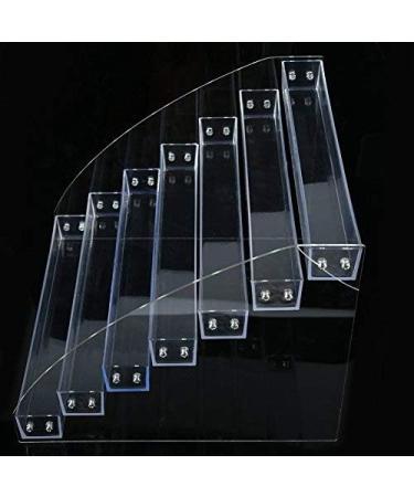 Buy Acrylic Nail Polish Display Stand - 6 Types 7 Layers Makeup Organizer for Perfect Storage | International Shipping Available - Buy Online on SooperMarket.com