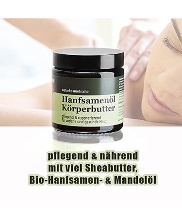 CristinenMoor Body Butter with Hemp Seed Oil - Natural Moisturizer for Smooth Skin - 110ml | Anti-Skin Roughness - Buy Online on SooperMarket.com