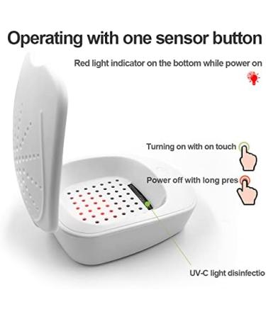 Electric Hearing Aid Dehumidifier Dryer with Lamp Electric Drying Case Electric Hearing Aid Dryer Light Fit All Hearing Aids of All Brand - Buy Online on SooperMarket.com