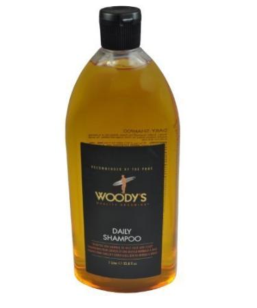 Woody's Daily Shampoo for Men 33.8 Ounce by Woody's Beauty