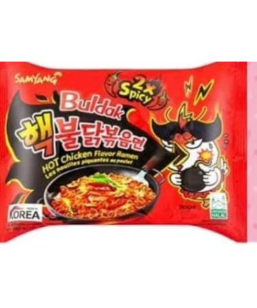 Samyang Korean Assorted Top Spicy Ramen Noodle Challenge (Pack of 5)- 1 of each 5 different flavour - Buy Online on SooperMarket.com