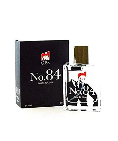 G.B.S No.84 - Eau De Toilette - Fresh Romantic Smooth Scent Smells Like a Fresh Shave Long Lasting Cologne Gift For Men (3.4 Fl oz) - Buy Online on SooperMarket.com