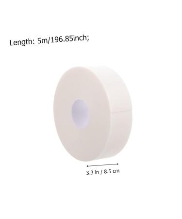 PLAFOPE 5 Rolls Foam Eye Pads Medical Tape Foam Grip Eye Makeup Supplies Lash Supplies Eyelash Patches Eyelash Grafting Tapes Graft Eyelash Tapes White Fake Eyelashes X5m Grasp 8.5x8.5x2.5cm White - Buy Online on SooperMarket.com