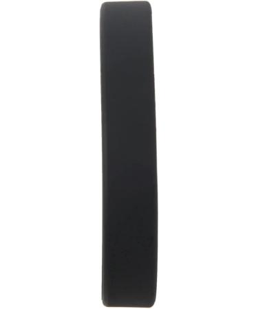 Dawafit 2X Fashion Silicone Rubber Bracelet - Elasticity Wristband Cuff Bangle in Black for Men & Women | International Shipping Available - Buy Online on SooperMarket.com