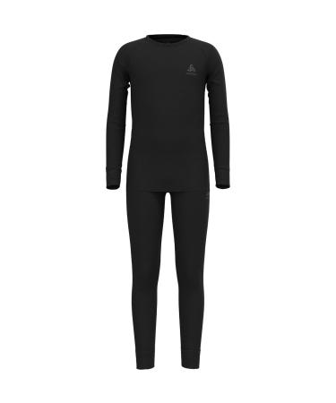 Odlo Unisex Children Merino 200 Kids_112029 Base Layer Set 152 Black