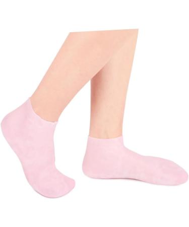 minkissy 4 Pairs Exfoliating Moisturizing Socks Features Socks for Women Cosmetic moisturizing Socks Heel Socks for Dry Cracked feet Toe spa Masks spa Socks Sebs Supplies Girl Foot - Buy Online on SooperMarket.com