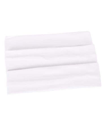 MapofBeauty 3 Pack Yoga Headbands - Stretchy Cotton Hair Wrap for Sport Running & Gym - White - Buy Online on SooperMarket.com