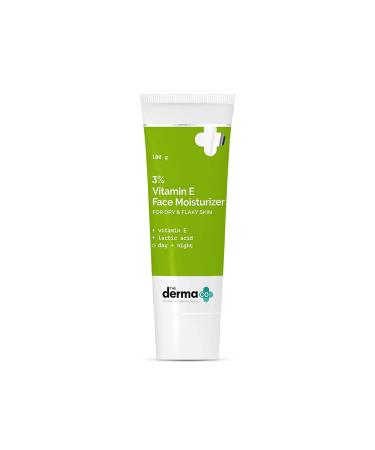 3% Vitamin E Face Moisturizer for Dry & Flaky Skin | Deeply Hydrates & Nourishes Damaged Skin | Makes Skin Soft & Supple | Non-Greasy & Lightweight | 3.53 Oz/100g