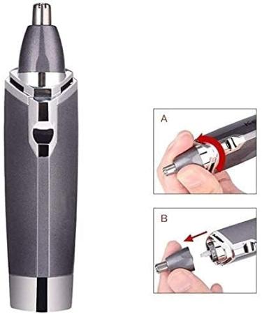Waterproof Ear and Nose Hair Trimmer Precision Facial Trimmer for Men & Women Easy Cleansing Battery-Operated Family Friendly - Buy Online on SooperMarket.com