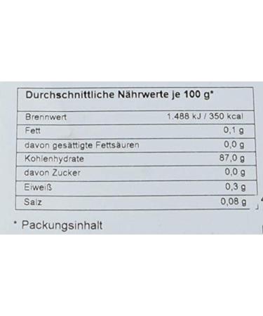 Buy Ruf Rufin Cornstarch - 2500g Large Pack | Gluten-Free Thickener for Sauces Soups and Baking - Buy Online on SooperMarket.com