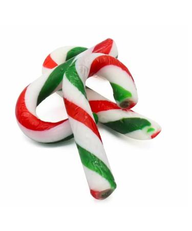 25 Mini Candy Canes Christmas Sweets 3 Flavours Sweet Treat Gifting Co.