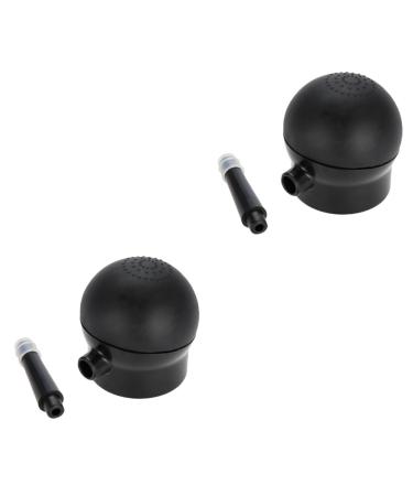 Baluue 2 Pcs Hair Building Sprayer Hair Fiber Sprayer Nozzle Fiber Powder Hair Applicator Pump Spray Nozzle