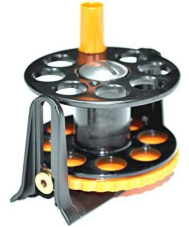 Pelengas Speargun Reel - Black-Orange Plastic | Durable and Reliable - Buy Online on SooperMarket.com