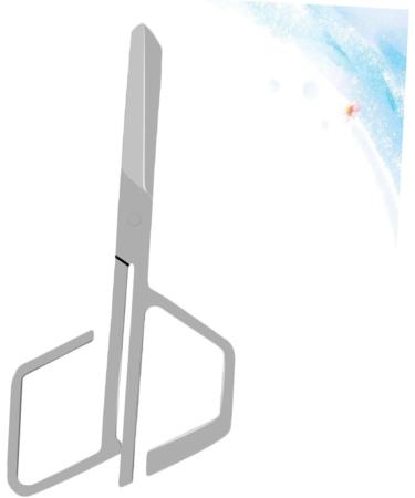 Professional Nose Hair & Eyebrow Scissors | Vibrissac Trimmer - 9.7x4.6cm Silver for Precision Grooming | International Shipping Available - Buy Online on SooperMarket.com