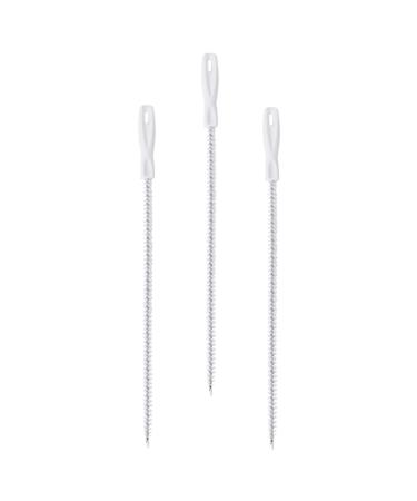 Zerodeko 3pcs Dredge Tool Portable Bathroom Pipeline Sewers Dredging Tubs Deshedding for Snake Kitchen to Nylon Sewer Catcher Showers Hair Bendable Cleaners Cleaning Remover Drain Tools