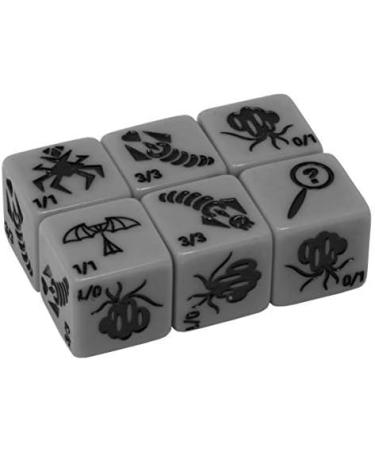Monster Rocks 36 Token Dice Set for Magic The Gathering - 6 of Each Color - Buy Online on SooperMarket.com