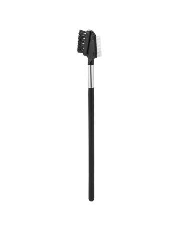 Premium Eyebrow Brush & Eyelash Comb - Metal Teeth Spoolie for Makeup | Travel-Friendly Beauty Tool - Buy Online on SooperMarket.com