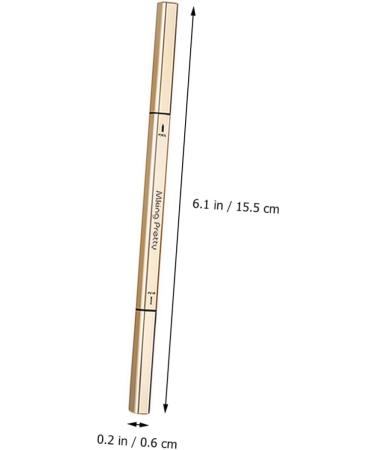 PLAFOPE 5pcs Brow Pencils with Brush Women Eyebrow Pencils Plastic Eyebrow Tatoo Pencil - Buy Online on SooperMarket.com