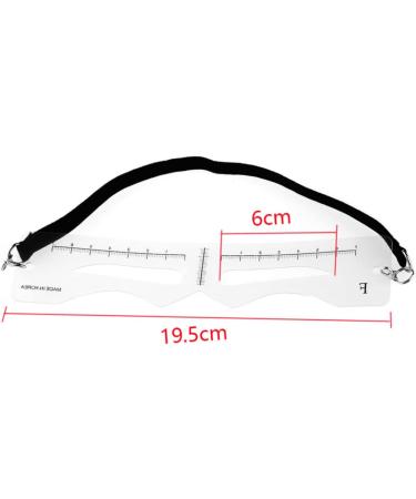 DOITOOL 1 Set Eyebrow Drawing Tool Eyebrow Templates Eyebrow Card Template Card Eyebrow Trimming - Buy Online on SooperMarket.com