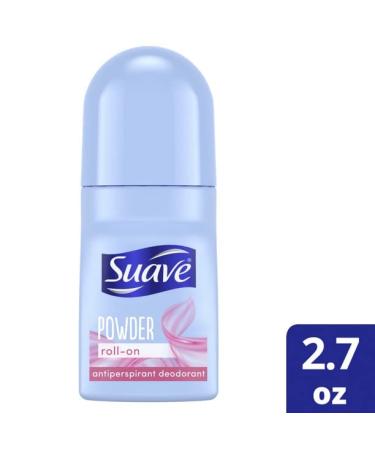 Suave Antiperspirant Deodorant Roll-On Powder 2.7oz (Pack of 2) - Long Lasting 24 Hour Protection - Buy Online on SooperMarket.com